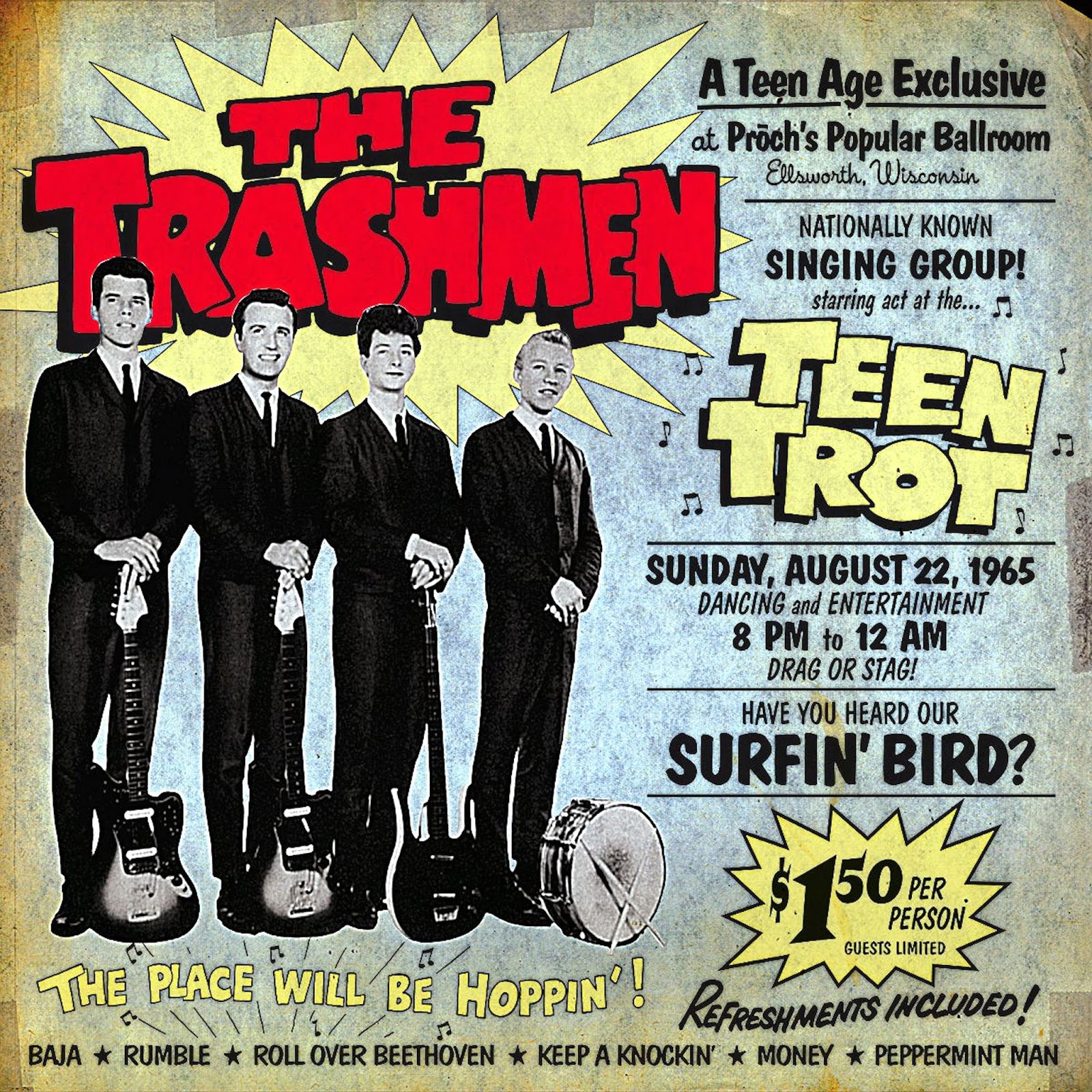 Trashmen "surfin' bird". Surfin' bird sodom. Trashmen "surfin' bird". стив уоррен trashmen. стив уоррен trashmen.