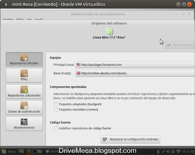 DriveMeca instalando Linux Mint 17.3 Rosa paso a paso DriveMeca instalando Linux Mint 17.3 Rosa paso a paso