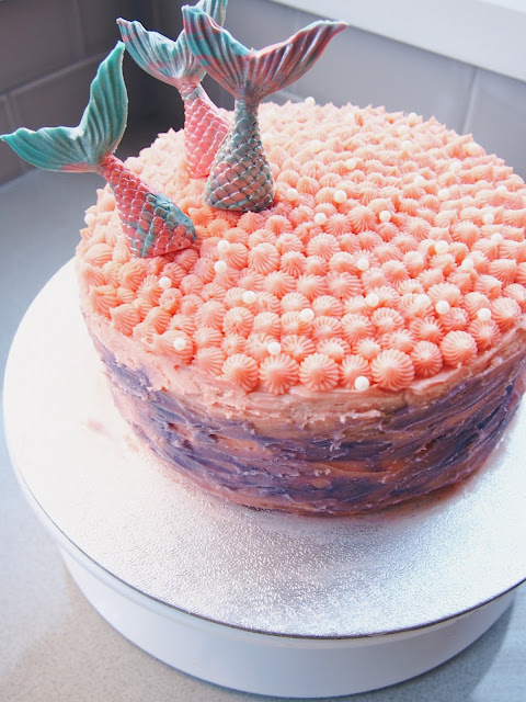Easy Mermaid Birthday Cake idea