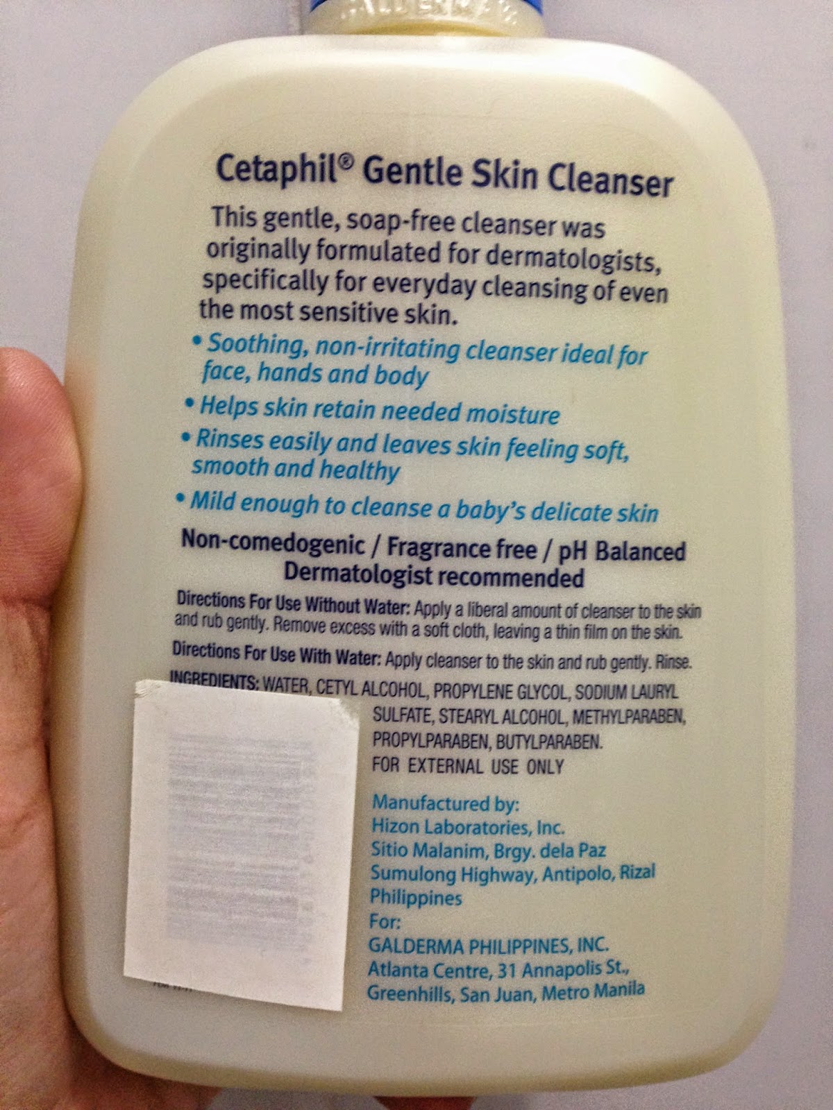 Live, Laugh, Love with Gladz All Time Favorites Cetaphil Gentle Skin