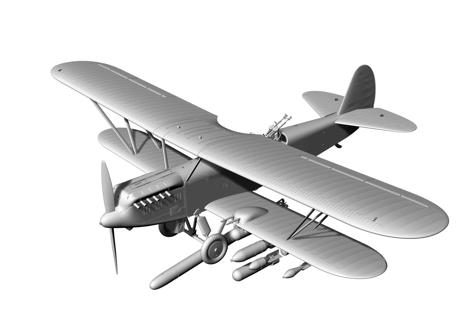 1:96 Polikarpov R-5 Soviet Airplane guerre mondiale deux MODEL DIE CAST 57 DeAgostini 