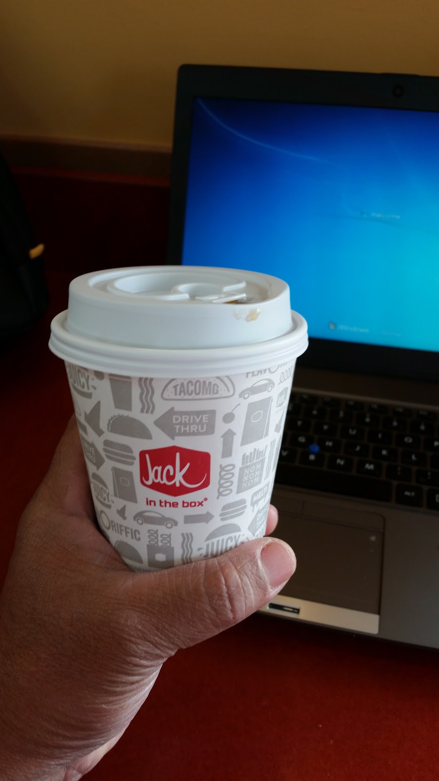 Black Coffee Review Jack in the Box Coffee