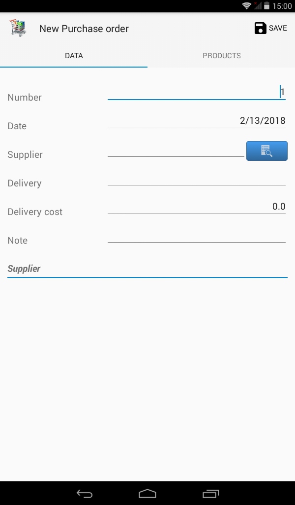 mesin kasir android stok inventory invoice