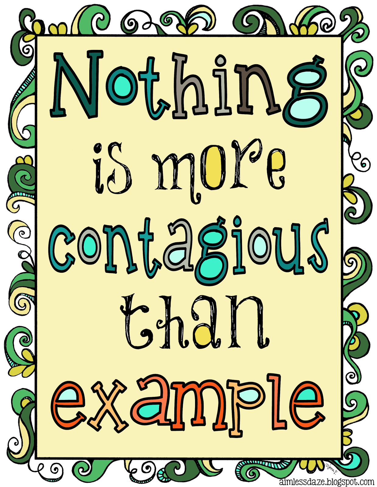 Aimless Daze: Example