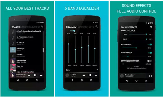 17 Aplikasi Pemutar Musik Terbaik di Android 2017