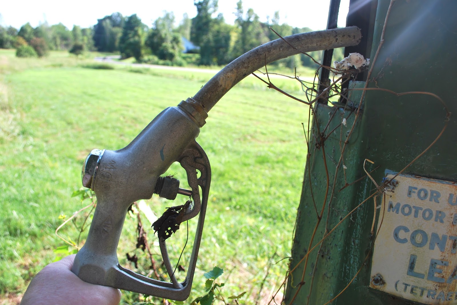 The Reidsville Review Review Grandpa's Gas Pump