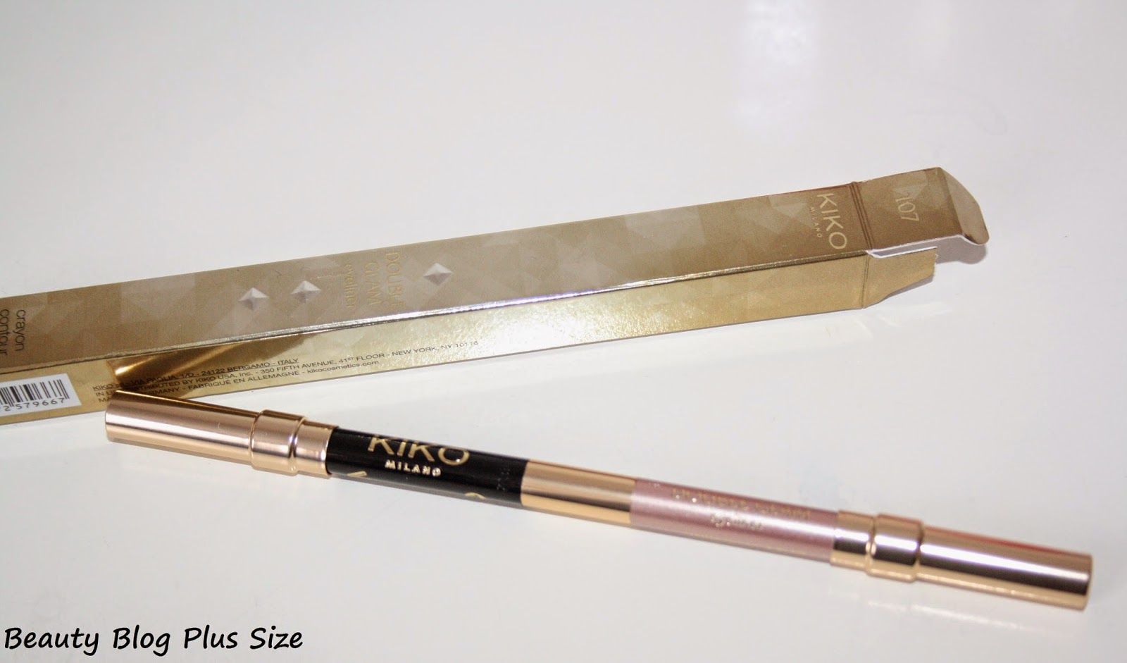 Beauty Blog Plus Size Le crayon pour les yeux Double Glam n°107 de