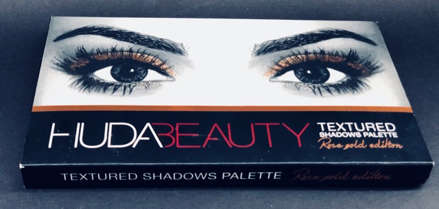 Huda Beauty Rose Gold Textured Shadows Palette | Review & Swatches