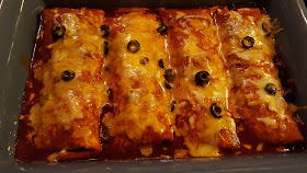 Oven Baked Burrito 'Chiladas from Julia's Simply Southern