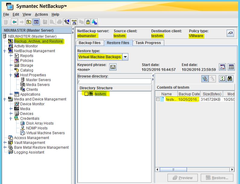 Veritas NetBackup - Step by Step Whitepaper for Configuring VMware ...