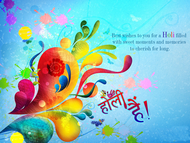 holi greetings images free download