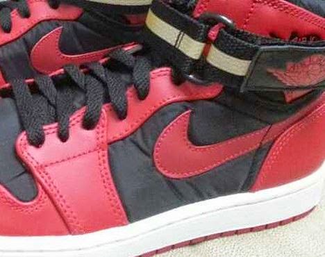 air jordan 1 high strap bred
