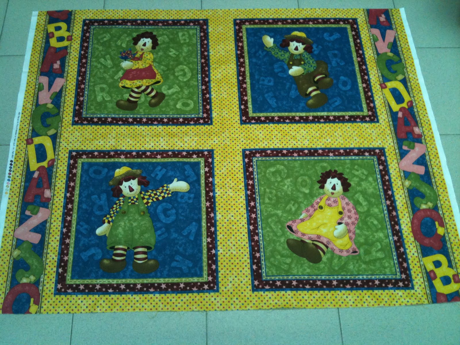 Beverly Collection - crafts, fabrics & kids' clothing: ABC Pals Panel ...