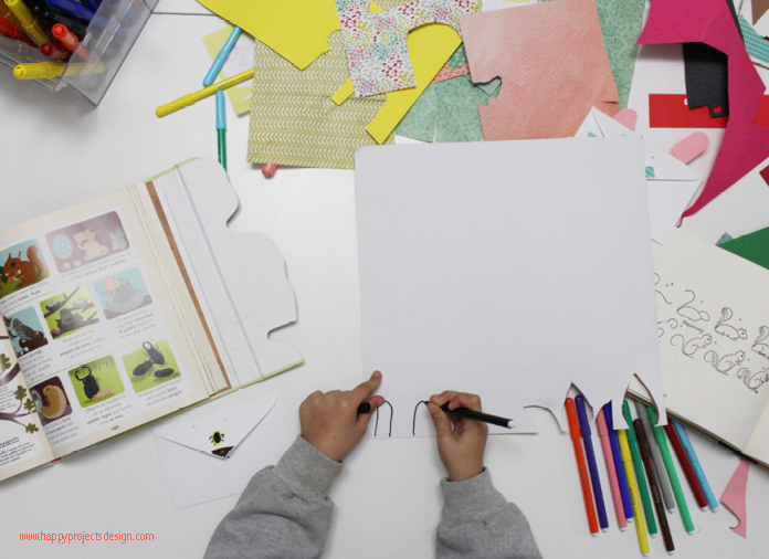 Calendario de adviento sobres DIY