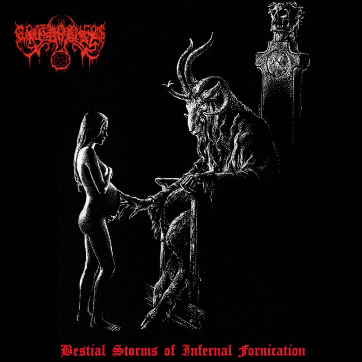 Goat Horness - "Bestial Storms Of Infernal Fornication" EP - 2023