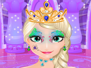 Elsa Face Art