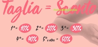 Taglia & Sconto Lovable: ricevi lo sconto fino al 50% in base alla tua taglia Logo Taglia & Sconto Lovable: ricevi lo sconto fino al 50% in base alla tua taglia