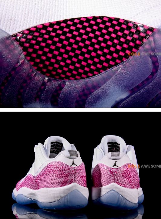 jordan 11 retro pink snakeskin