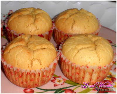 Resepi Muffin Oren Sunquick Sedap. Cara Buat Muffin Oren Simple Senang