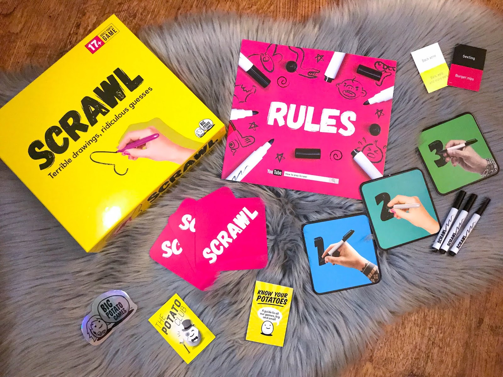 Fashionista Chic: Lifestyle | Adult Games Night With Scrawl