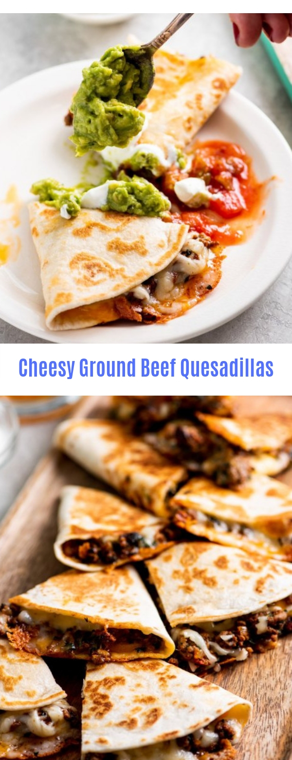 Cheesy Ground Beef Quesadillas Collection Of Recipes