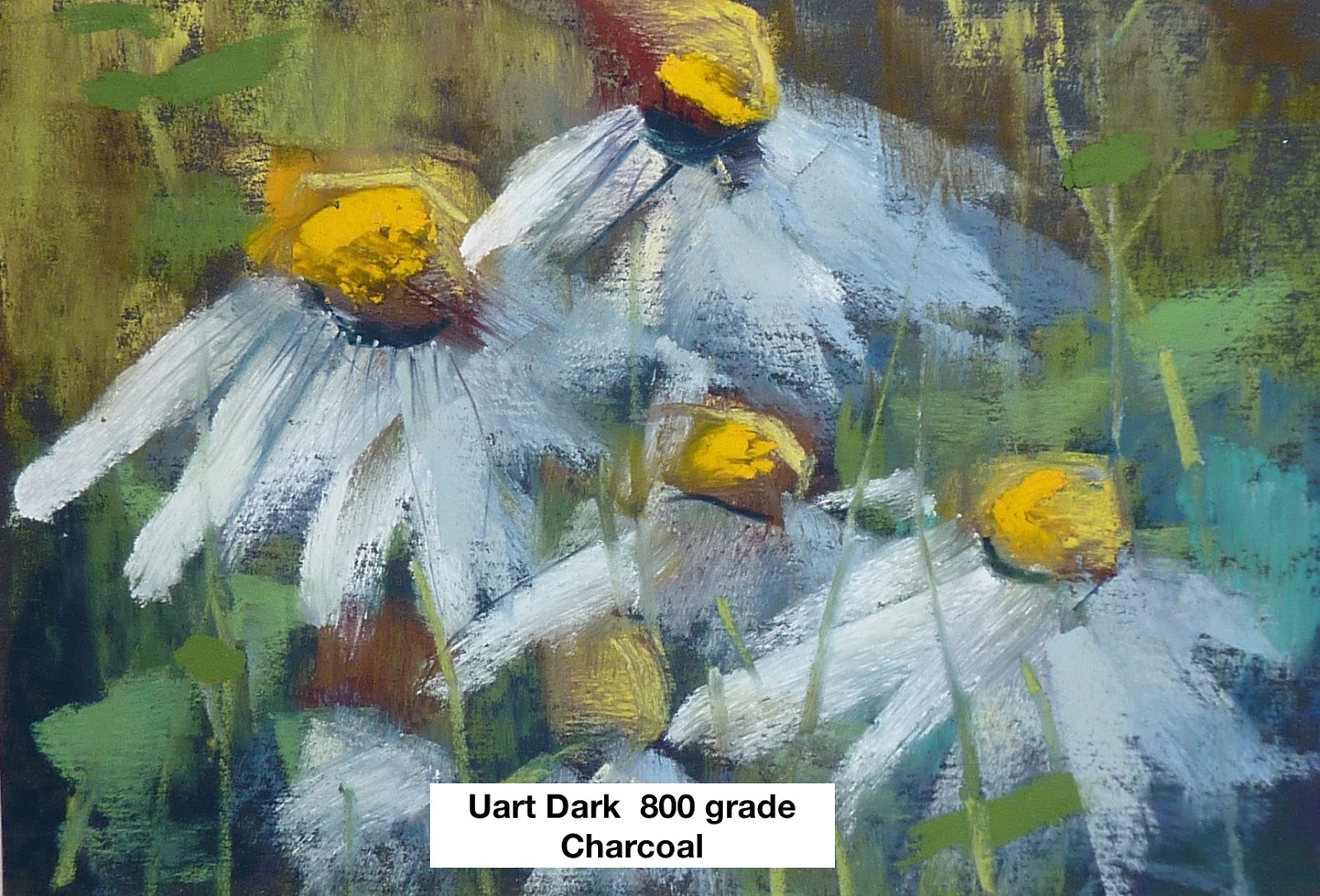 Painting My World: Revisiting my Review of Uart Dark Sanded Pastel Paper