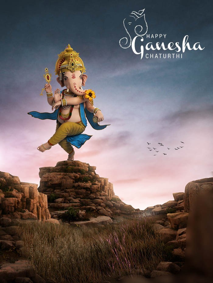 Ganesh chaturthi backgrounds| Ganesh chaturthi banner| Ganesh chaturthi  background picsart editing - LEARNINGWITHSR