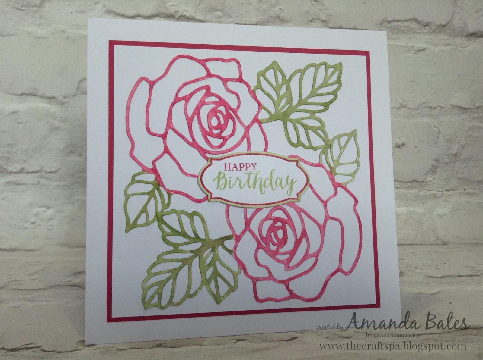 The Craft Spa Stampin' Up! UK independent demonstrator