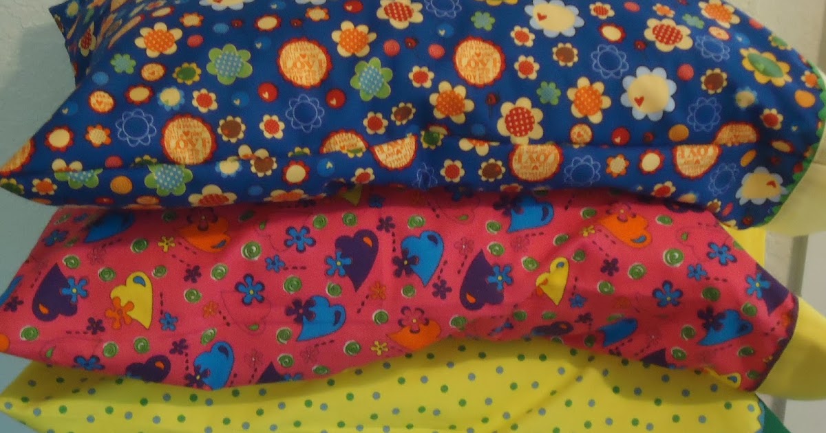 Thrifty Mom In Boise Handmade Pillowcases Travel Size Pillows