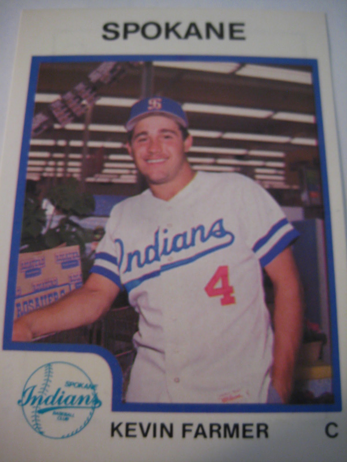 Baseball Cards Come to Life! 1987 Spokane Indians at the Mall Kevin