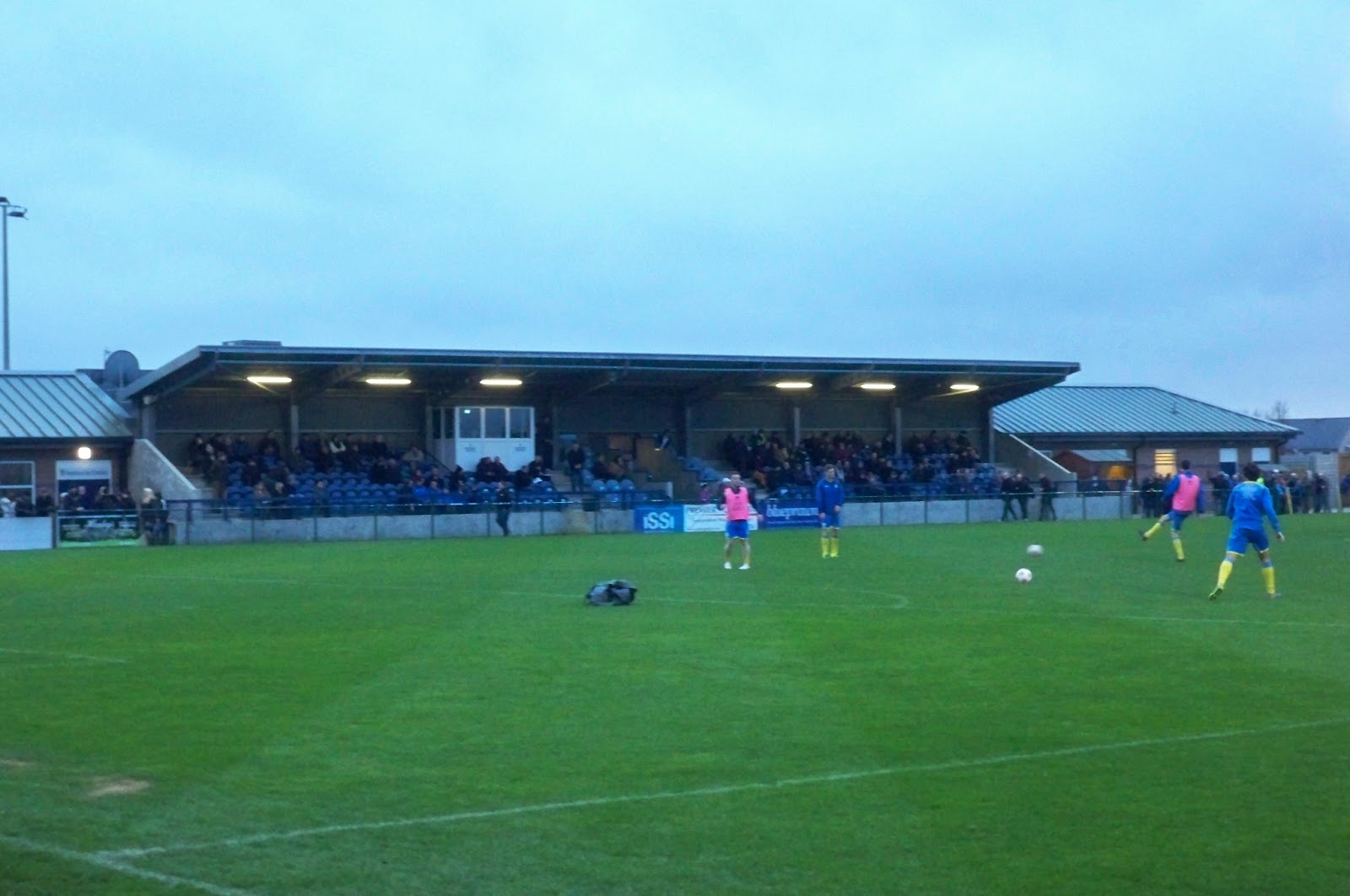 Football Grounds visited by Richard Bysouth St Neots Town FC