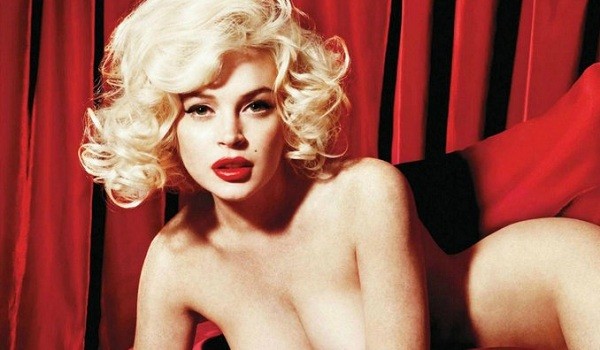 Lindsay Lohan Nude Marilyn Monroe Pics 121