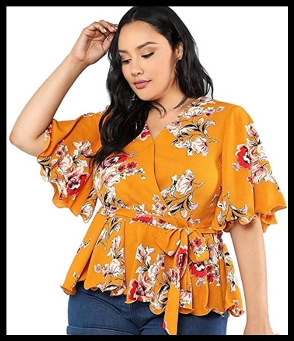 Con Panza Blusas Para Gorditas Bajitas Disimular Barriga Blusas