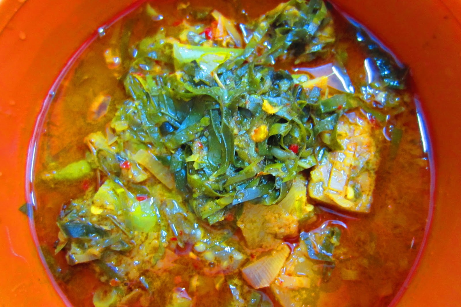 leehwa writes Perut Ikan Curry (Preserved Fish Stomach Curry)