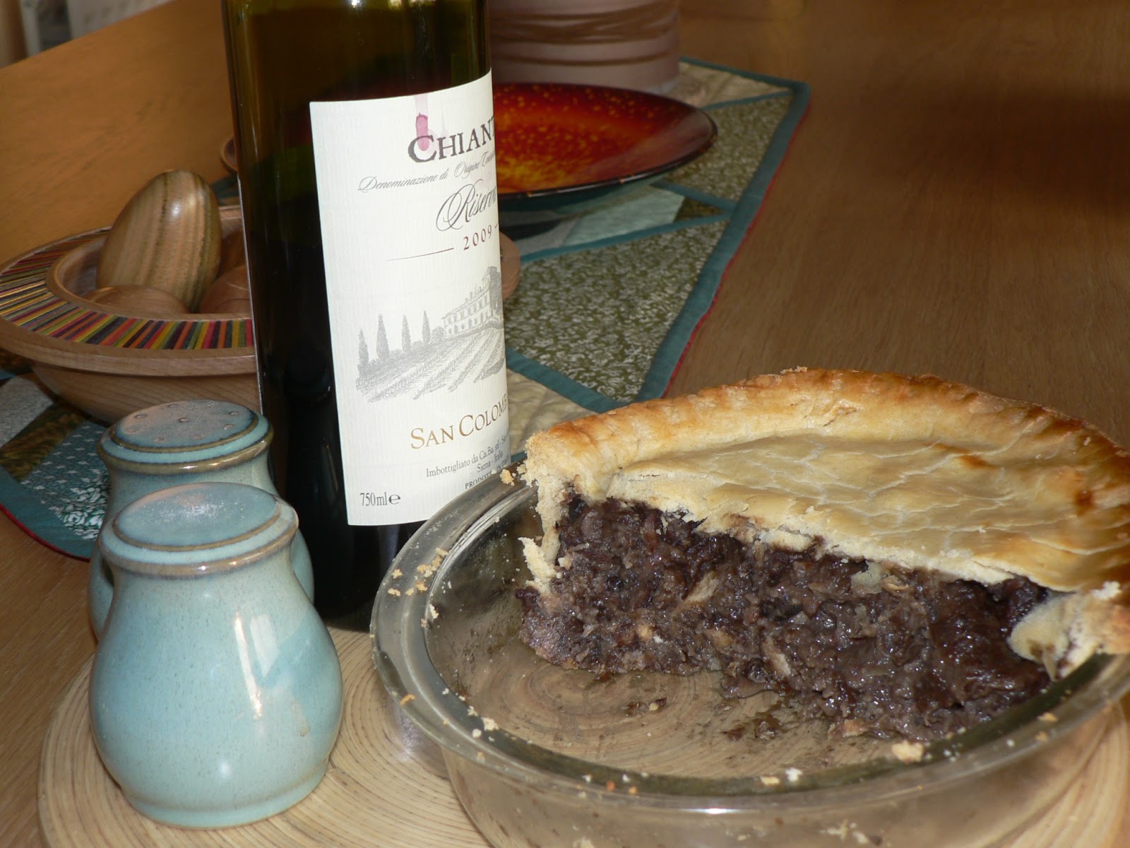 The Great Gloucestershire BakeOff Beef and Red Wine Pie