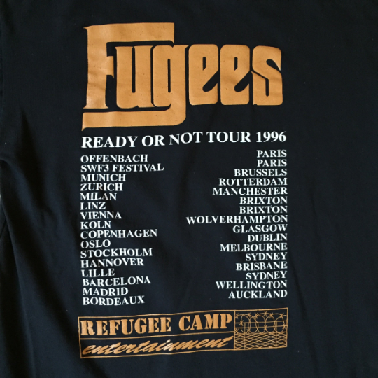fugees the score tshirt fugees the score tshirt