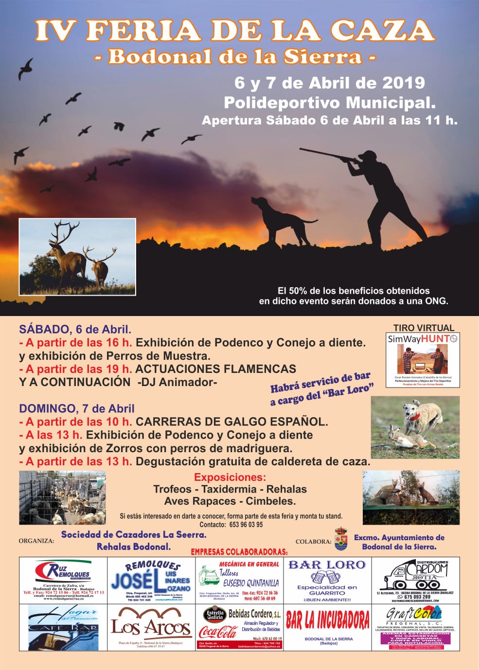 No le digas a mi madre que estoy haciendo fotos IV Feria de la Caza Bodonal