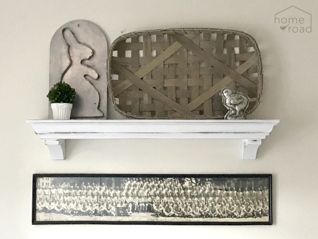 Farmhouse Style Wall Mantel