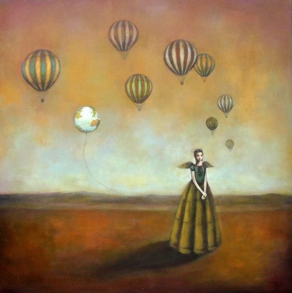 Duy Huynh 1975 | Vietnamese Symbolist and Surrealist painter