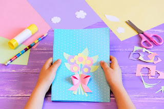 DIY Pop Up Cards – Colorful Bouquet of Flowers Card