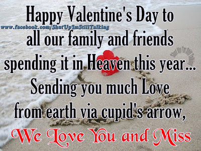 Heaven valentine happy mom valentines wesley Happy valentine's day in heaven