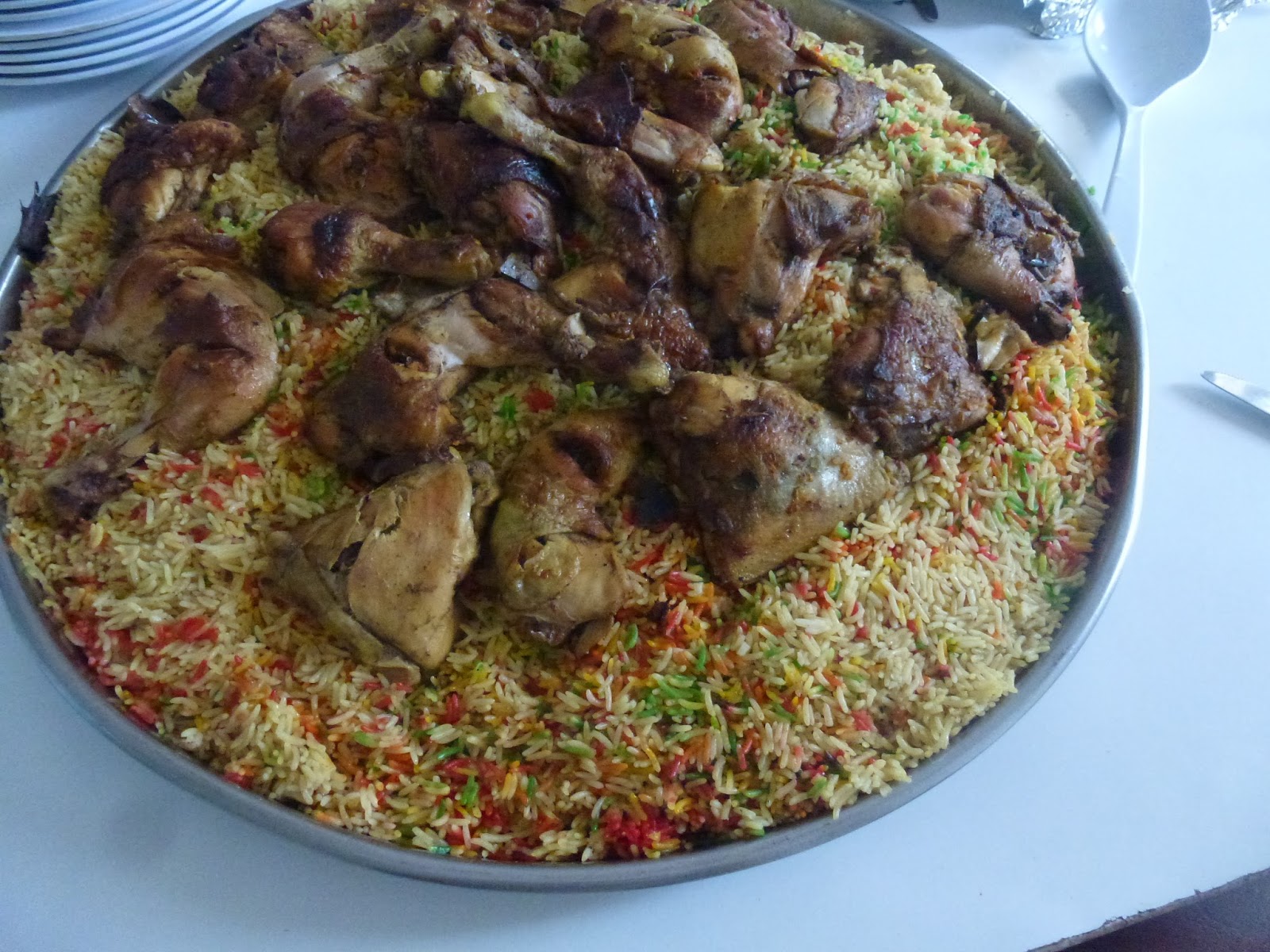 ExperienceTheNearEast Jordanisches Essen Öl mit Reis