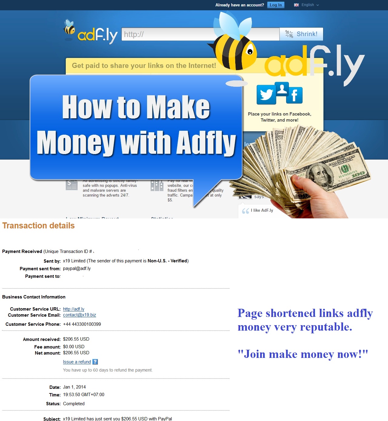 Money with Adfly