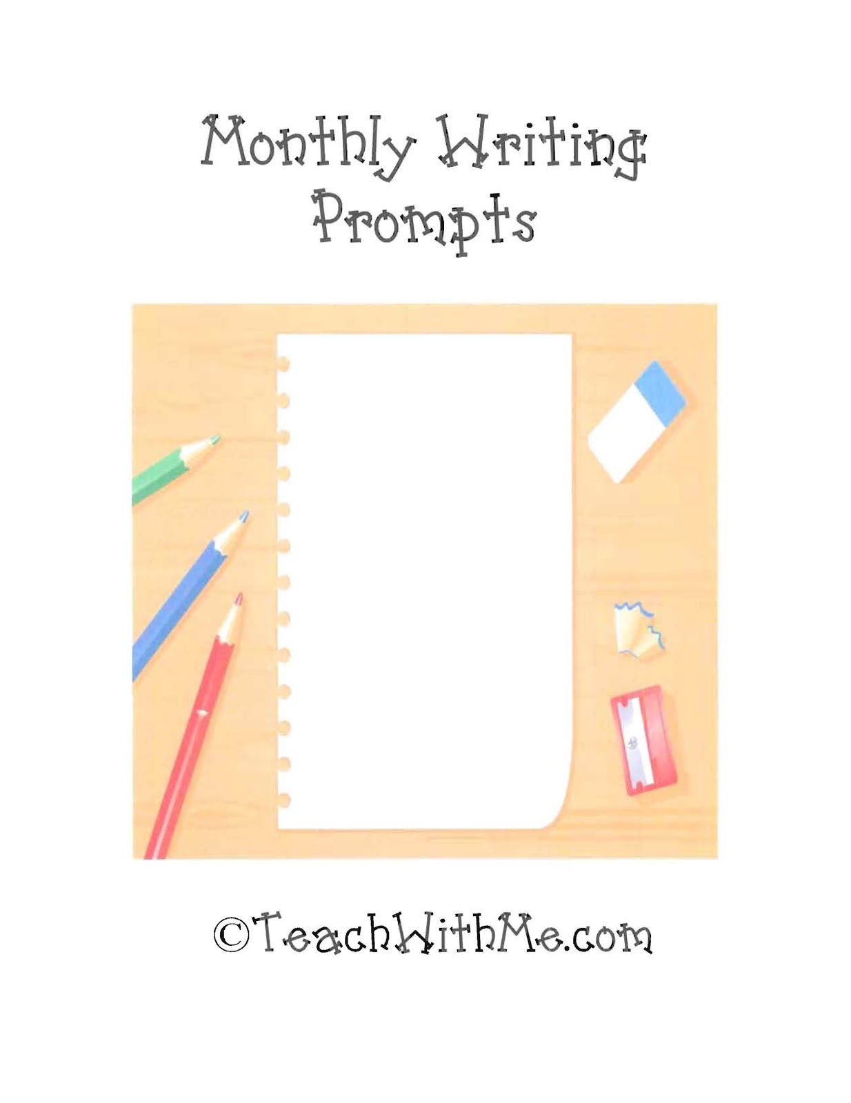 Monthly Writing Prompts Classroom Freebies monthly-writing-prompts-classroom-freebies