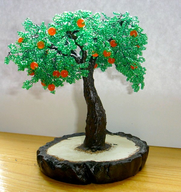 Jewelry Miniature orange tree