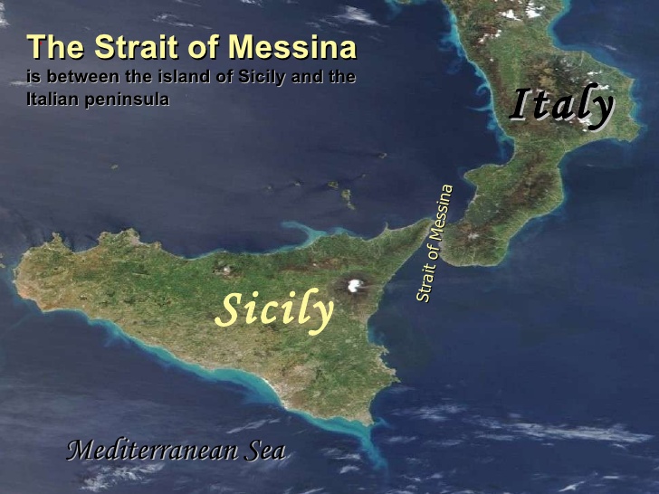 Captain John P. De Silva Near collision situation South of Messina Straits