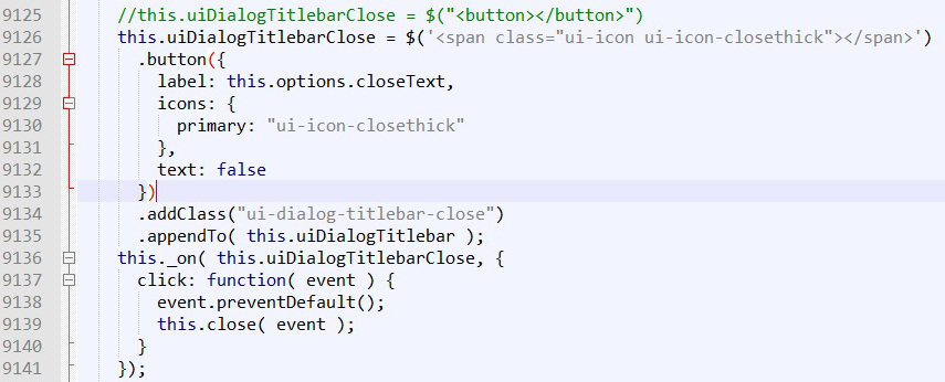(Programming) Notes to self: jQuery UI (1.9.2) dialog box did not have ...