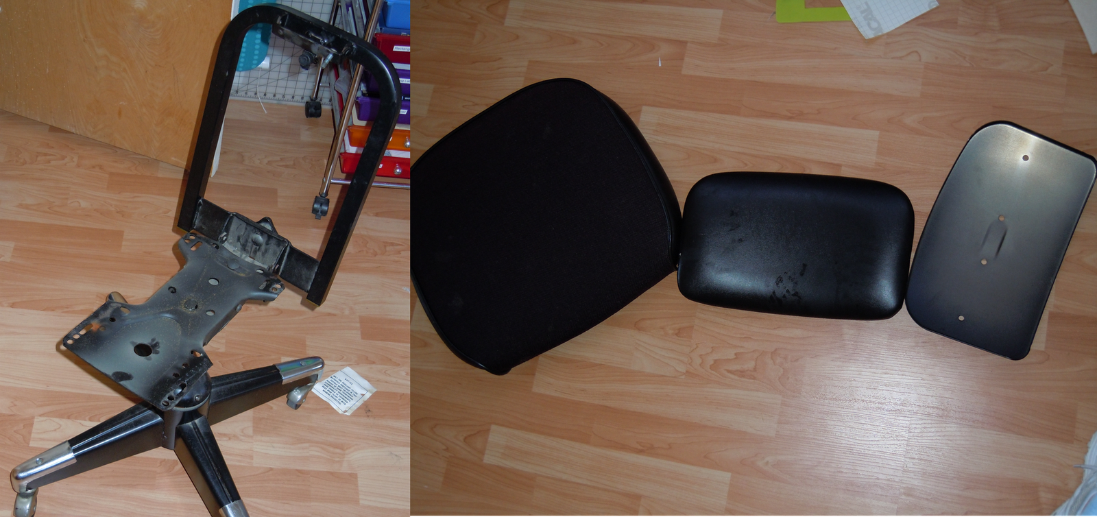 How to Reupholster an Office Chair - Naturally Creative Mama