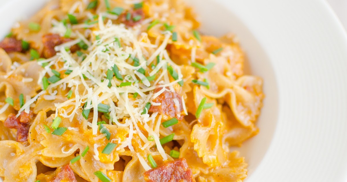 In cooking we trust Carbonara z chorizo