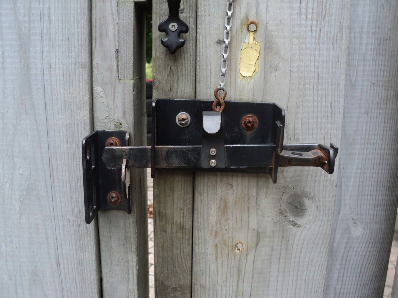 Rouge River A Gate Latch Modification